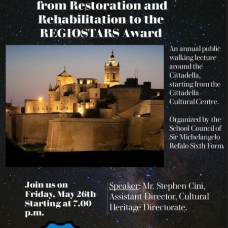 Annual Public Lecture- Sir Michelangelo Refalo Sixth Form