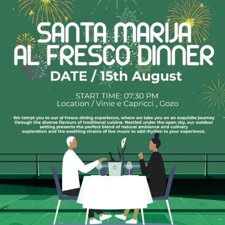 Santa Marija Al Fresco Dinner
