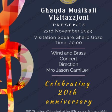 20th Anniversary Għaqda Mużikali Viżitazzjoni