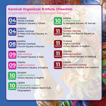 Organised Carnival – Xagħra