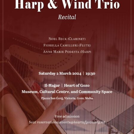 Recital by St Paul Metropolitan Orchestra’s Harp and Wind Trio