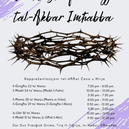 Ma’ Kristu fil-Ġrajja tal-Akbar Imħabba