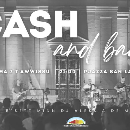Cash and Band in Concert