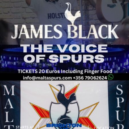 James Black: The Voice of Spurs Brighton vs Tottenham