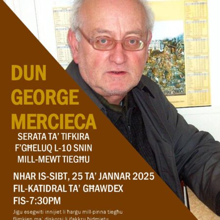 Dun George Mercieca – Ten Years From His Death