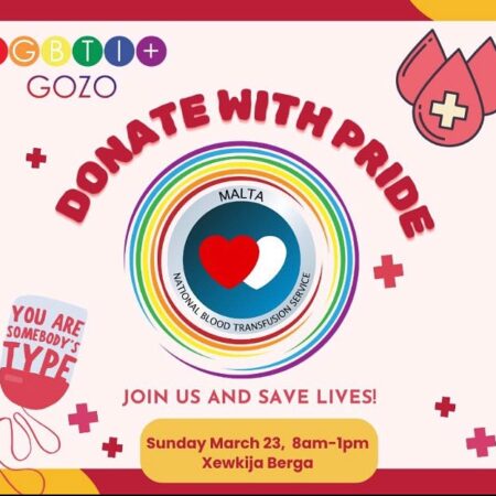 Donate with Pride – Blood Donation Drive
