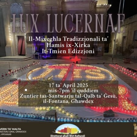 Lux Lucernae – Mixegħla ta’ Ħamis ix-Xirka