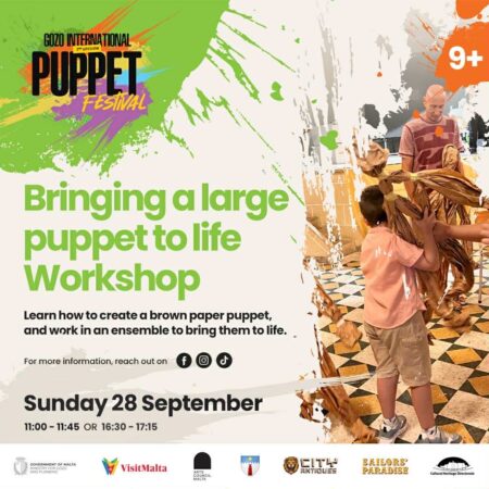 Bringing A Large Puppet To Life Workshop