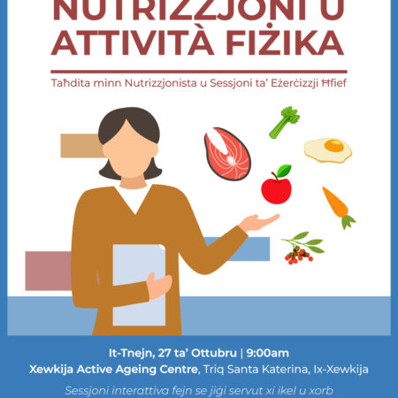 Attività Soċjali – Nutrizzjoni u Attività Fiżika