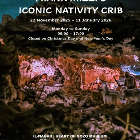 Frank Mizzi’s Iconic Nativity Crib