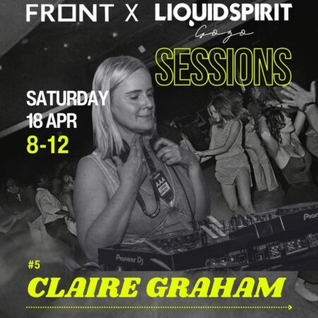 Claire Graham & Rude Boy Rupert – Front X Liquid Spirit Gozo Sessions