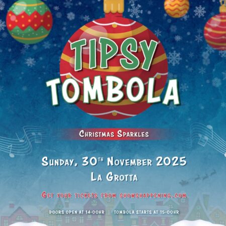 Tipsy Tombola – Christmas Sparkle