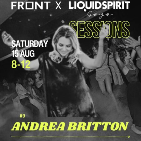 Andrea Britton – Front X Liquid Spirit Gozo Sessions