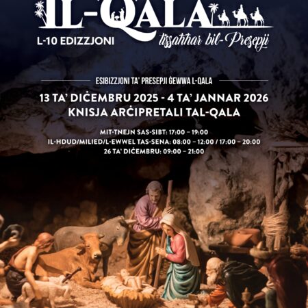 Il-Qala Tissaħħar Bil-Presepji