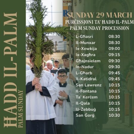 Palm Sunday Procession – Il-Fontana